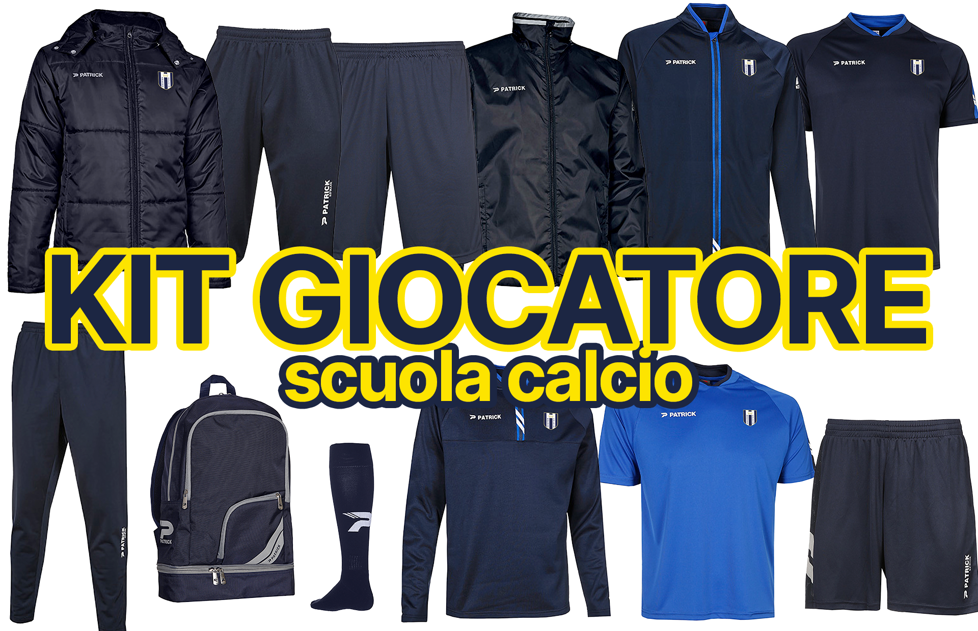 Kit Giocatore SCUOLA CALCIO NEW TEAM 2025/2026