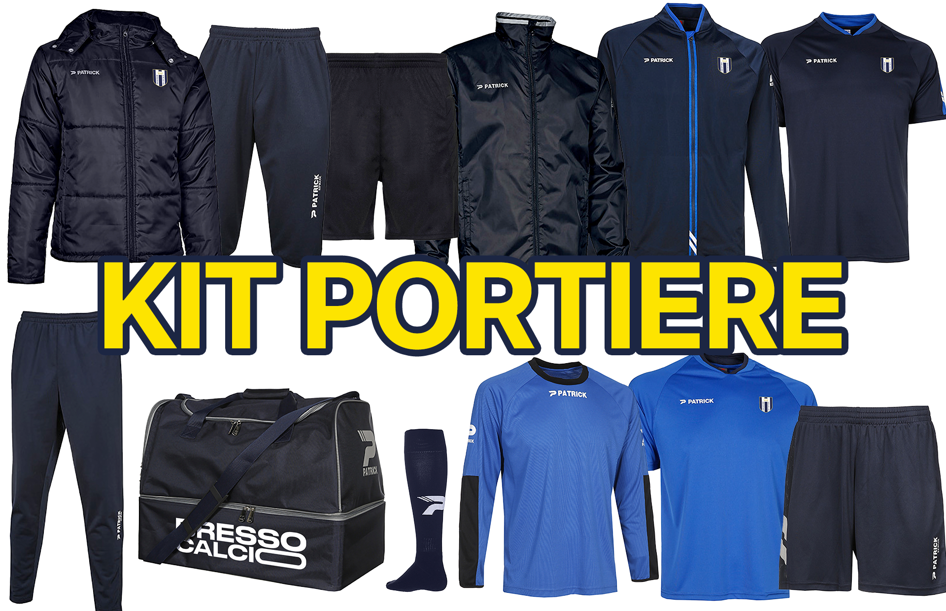 Kit Completo Portiere NEW TEAM 2025/2026