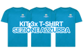 Kit 3x T-Shirt (Sezione Azzurra) - SCUOLA SAN MARTINO