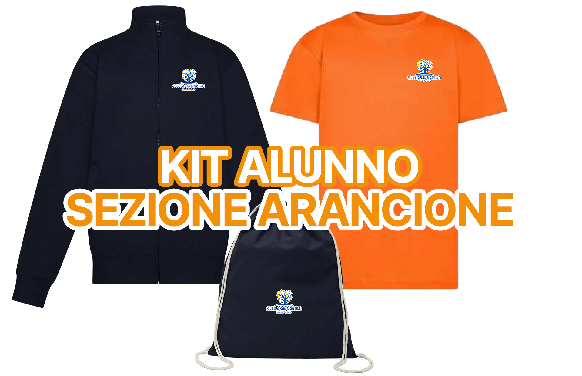 Kit Alunno - SEZIONE ARANCIONE - SCUOLA SAN MARTINO