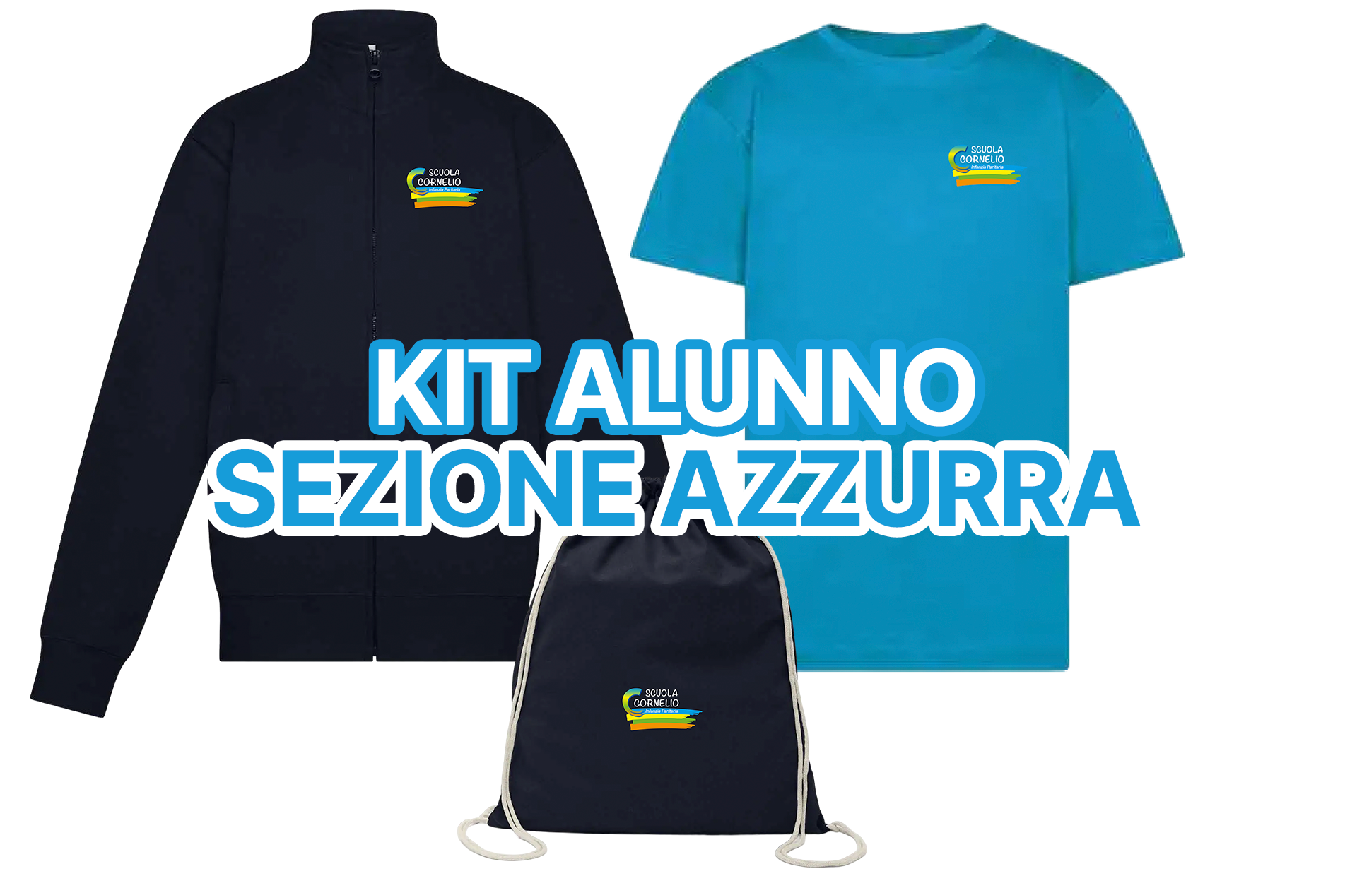 Kit Alunno - Sezione AZZURRA - SCUOLA CORNELIO