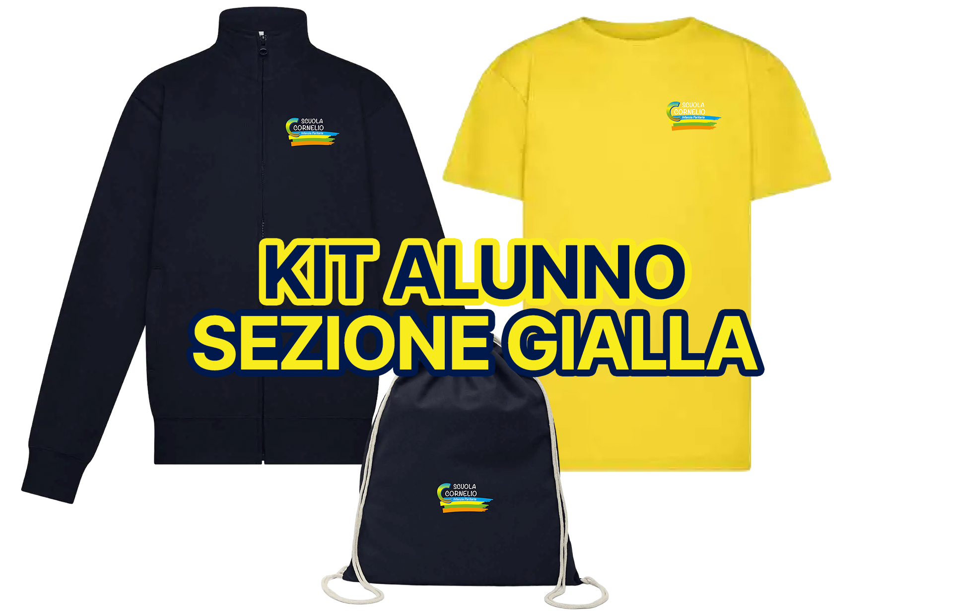 Kit Alunno - Sezione GIALLA - SCUOLA CORNELIO