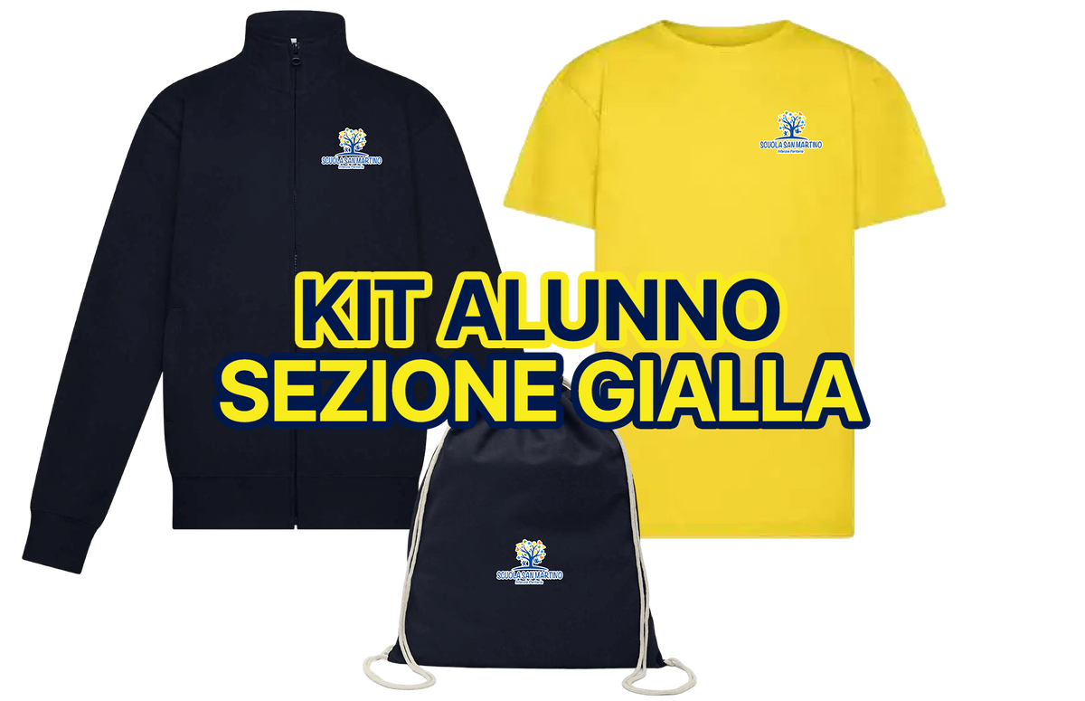 Kit Alunno - SEZIONE GIALLA - SCUOLA SAN MARTINO