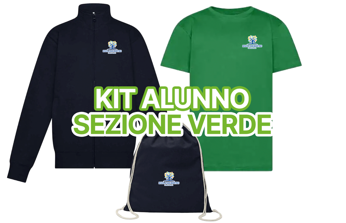 Kit Alunno - SEZIONE VERDE - SCUOLA SAN MARTINO