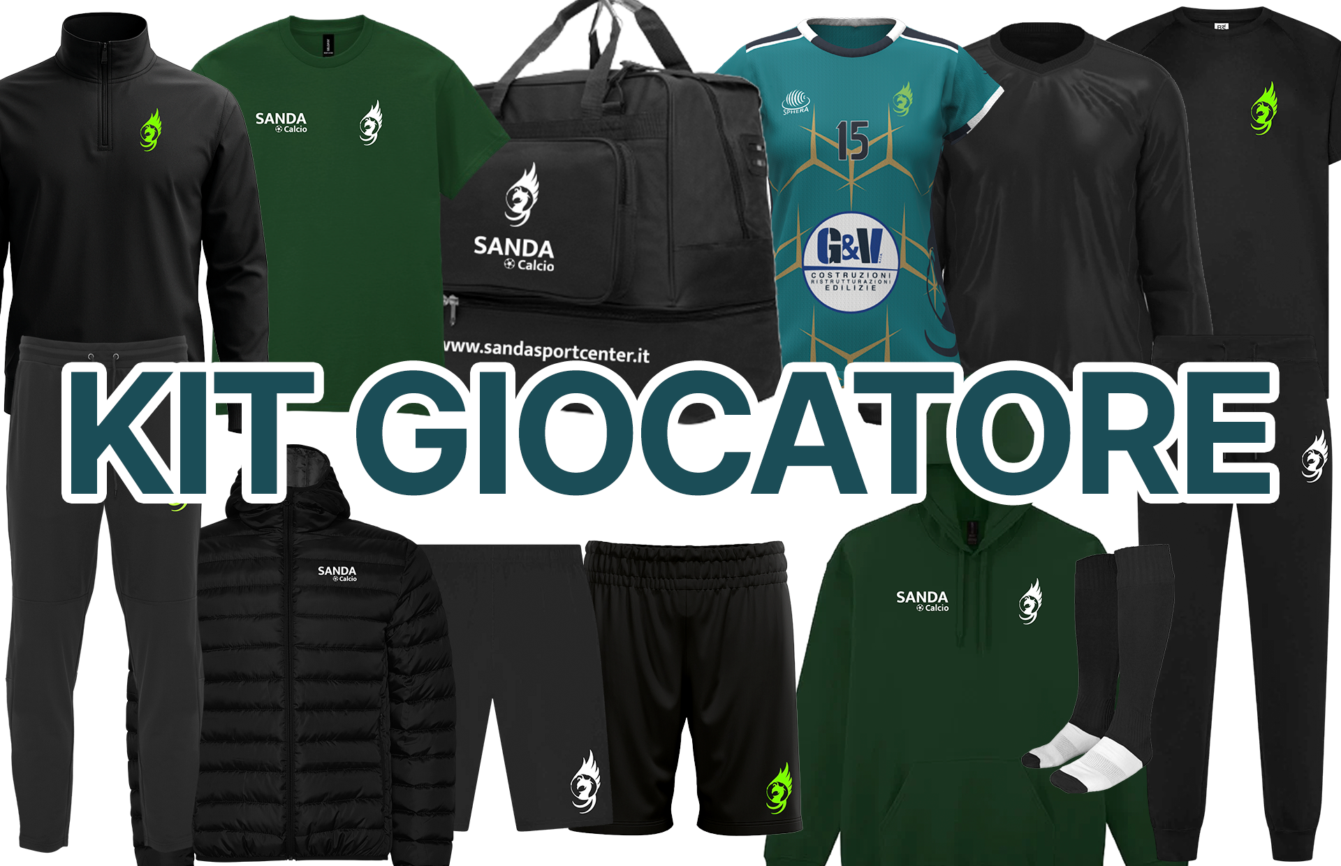 Kit Giocatore SANDA CALCIO
