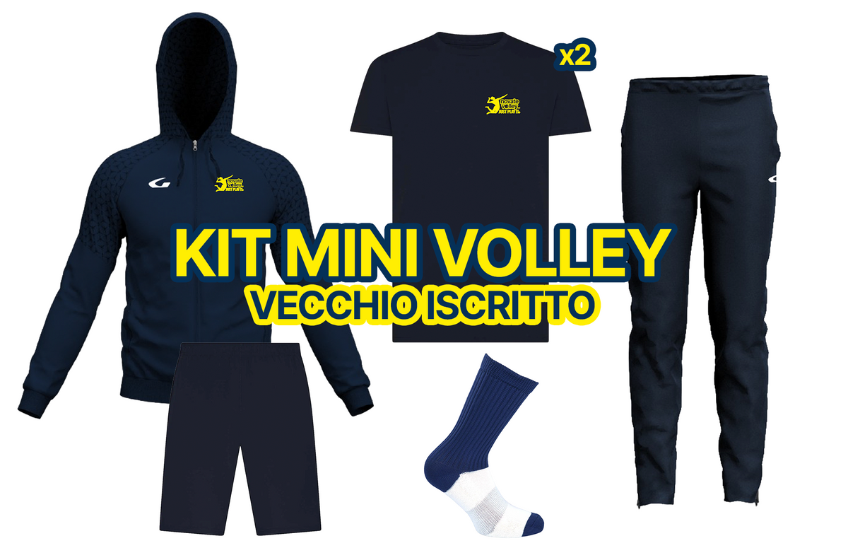 Kit Mini Volley VECCHIO Iscritto NOVATE VOLLEY