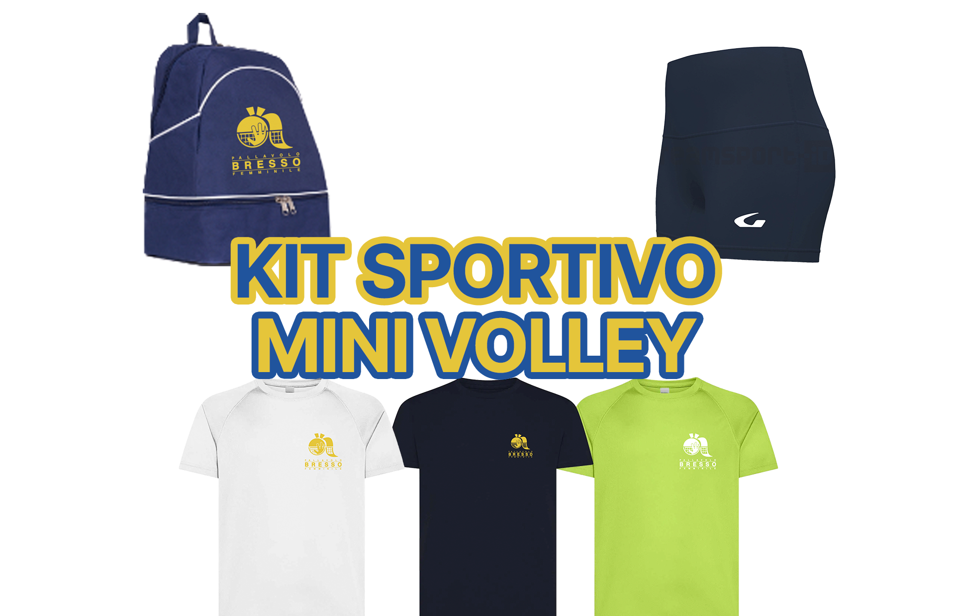 Kit Sportivo Mini Volley PF Bresso