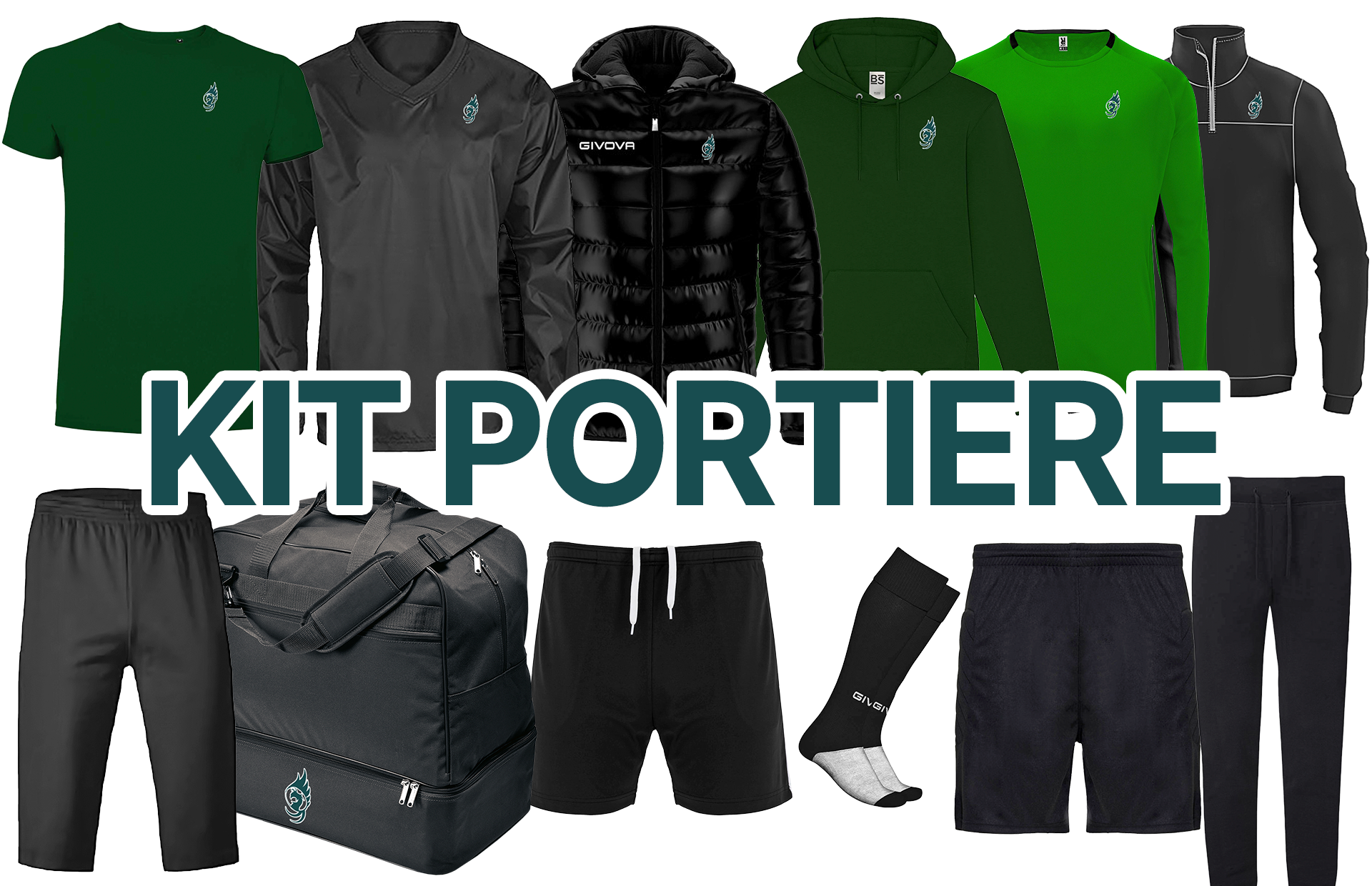 Kit Completo Portiere SANDA CALCIO