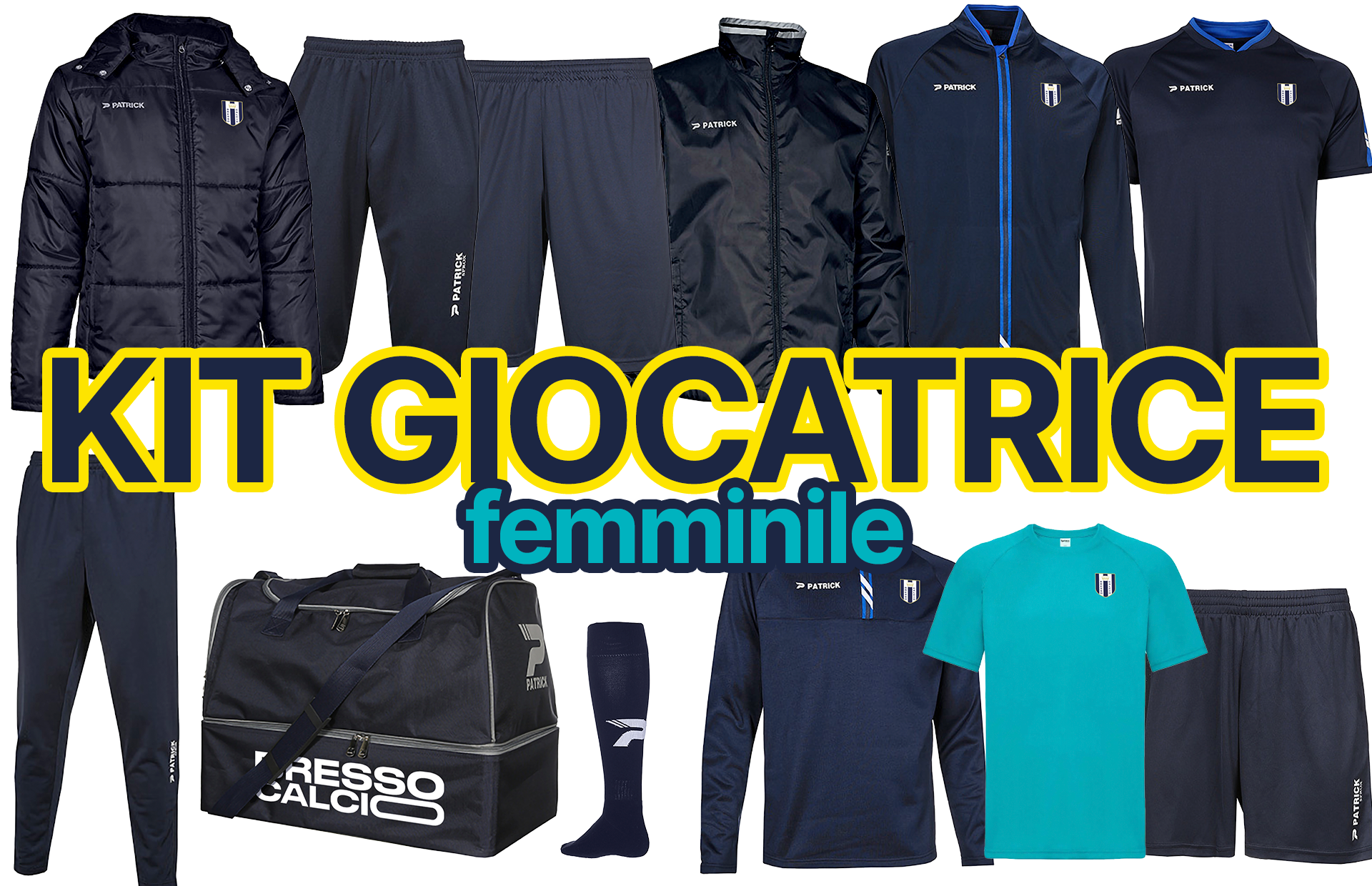 Kit Giocatrice BRESSO FEMMINILE