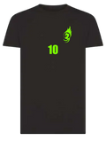 T-Shirt Allenamento Nera SANDA VOLLEY