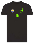 T-Shirt Allenamento Nera CARUGATE VOLLEY