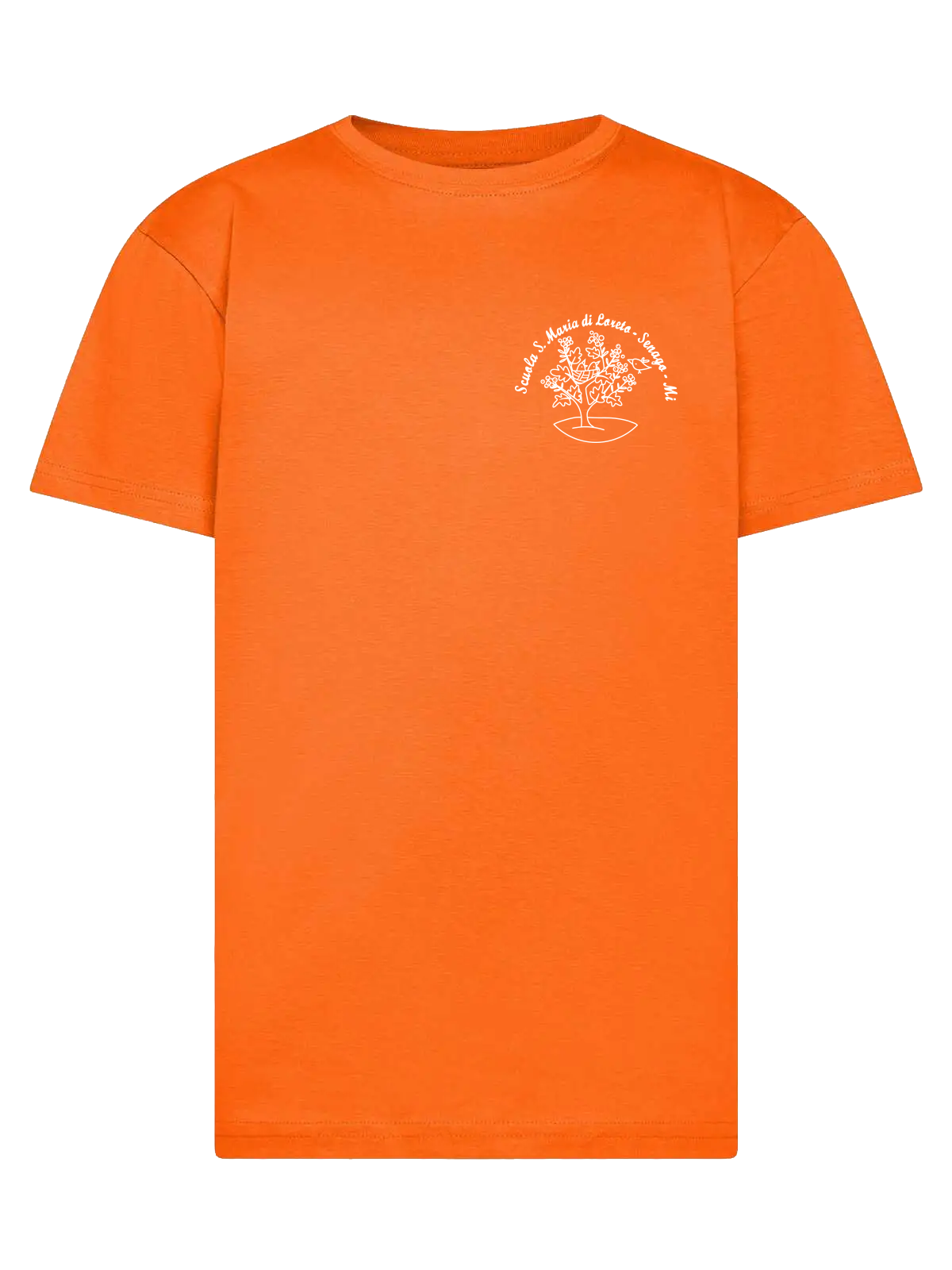 T-Shirt Arancione SCUOLA S. MARIA DI LORETO